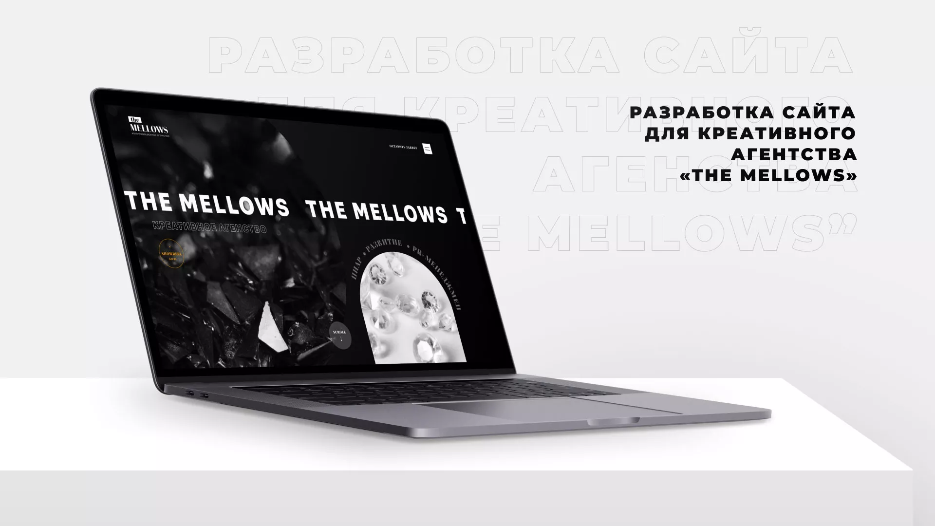 Разработка сайта креативного агентства «The Mellows» в Барабинске