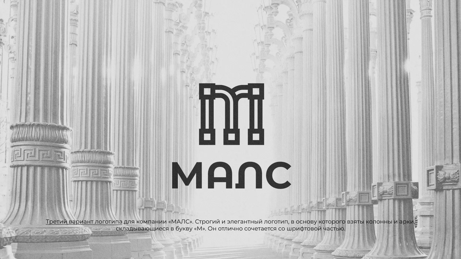 Разработка логотипа компании «МАЛС» в Барабинске